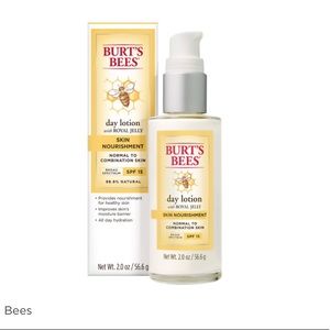 Never used- Burts bees day lotion